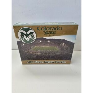 Colorado State University Rams‎ 500 Piece Jigsaw Puzzle New Sealed